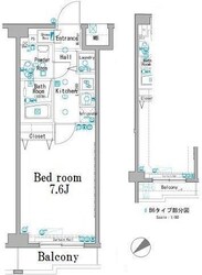 アクサス新板橋の物件間取画像